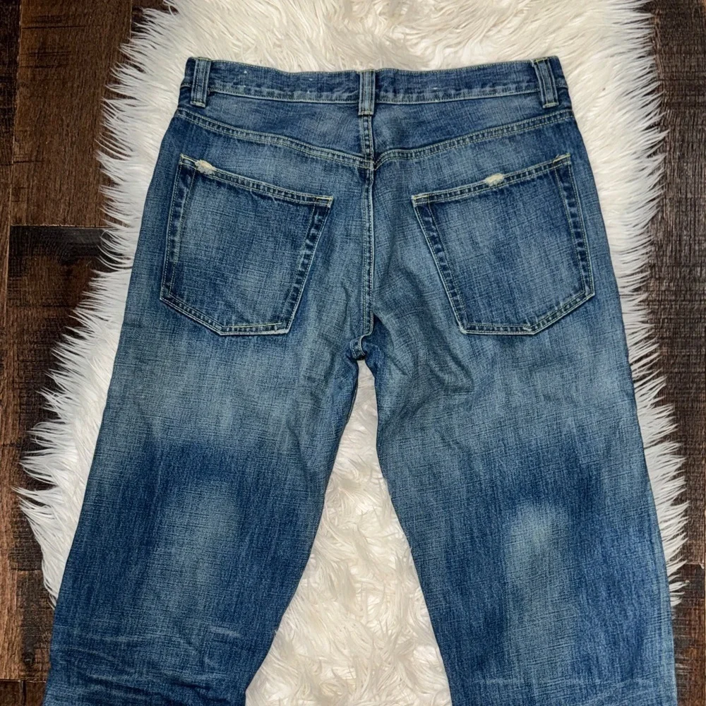 Classic Men's Blue Denim Jeans